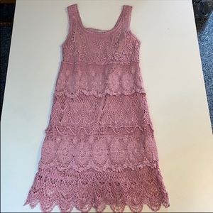 Maurices pink lace Easter dress